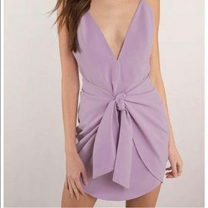 Lilac Tobi Wrap Around Dress